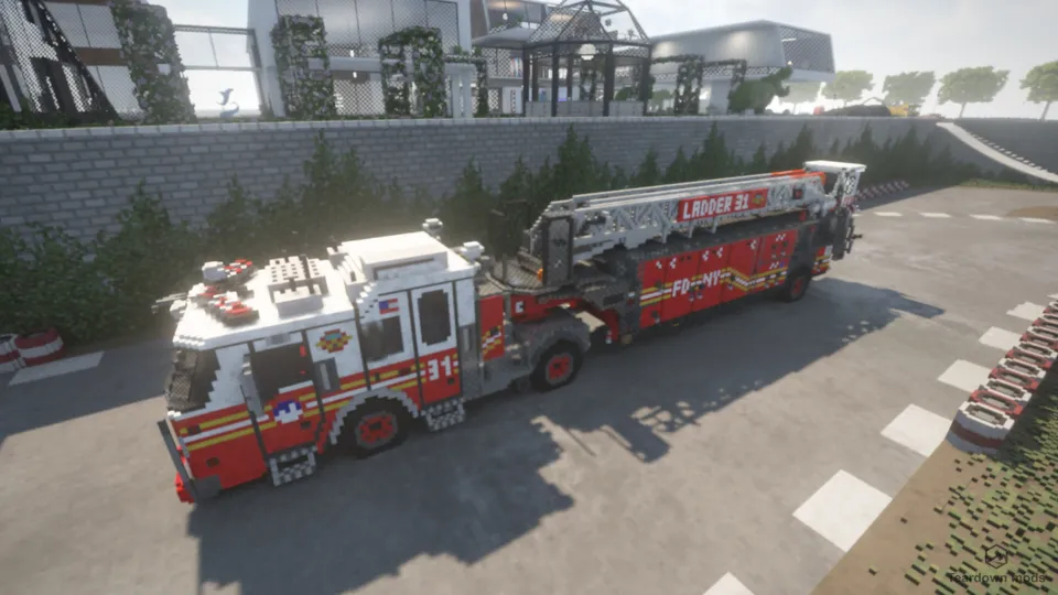 Пожарные машины FDNY и LAFD