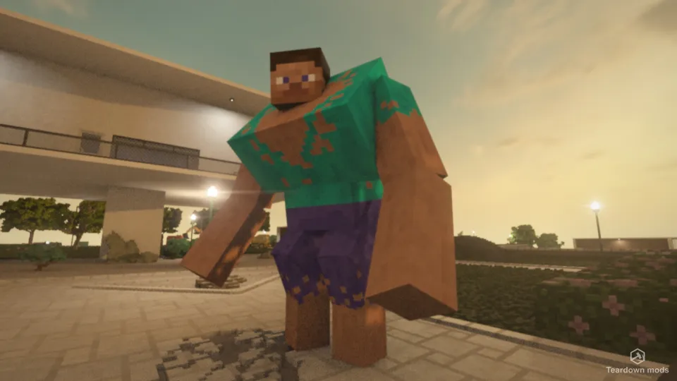 Мутанты из Minecraft с ИИ