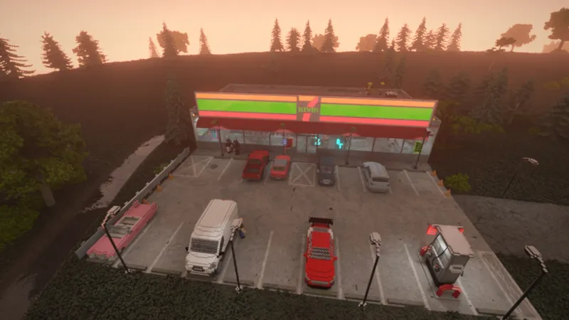 Карта 7/11 с рэгдоллами